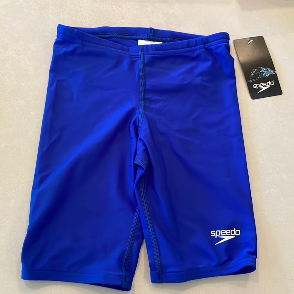 NWT Speedo Jammer Youth - sapphire